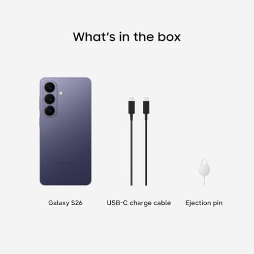 Samsung Galaxy S26, Unlocked Android Smartphone, 512GB, Cobalt Violet — view 12