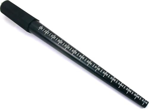 Ring Sizer Mandrel – Ring Measuring Stick with Full, Half & Quarter Sizes 1-15 for Jewelry Sizing, Rings Measurement & Jewelers Tool — view 3