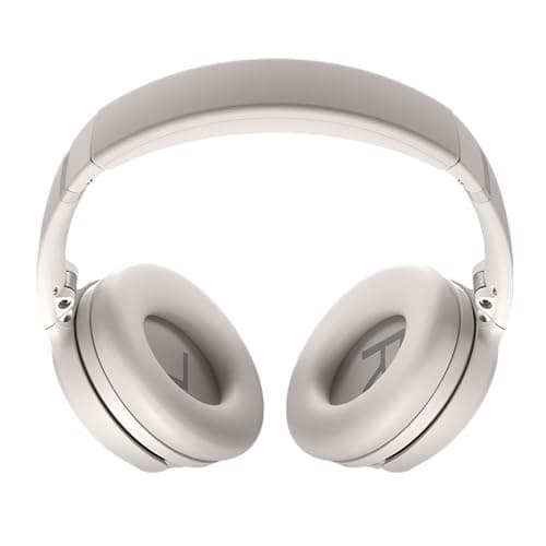 Bose QuietComfort Headphones - Wireless Bluetooth Headphones, Active Over Ear Noise Cancelling and Mic, USB-C Charging, Deep Bass, Up to 24 Hours of Playtime, White Smoke — view 4