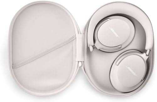 Bose QuietComfort Ultra Bluetooth Headphones, Wireless Headphones with Spatial Audio, Over Ear Noise Cancelling with Mic, Up to 24 Hours of Playtime, White Smoke — view 4