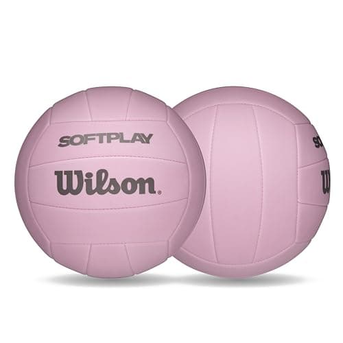 WILSON Soft Play Volleyball - Official Size, Pink