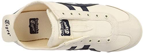 Asics Men's Mexico 66 Slip-On Gymnastics Shoe, Beige Bleu Nuit, 8 UK — view 4