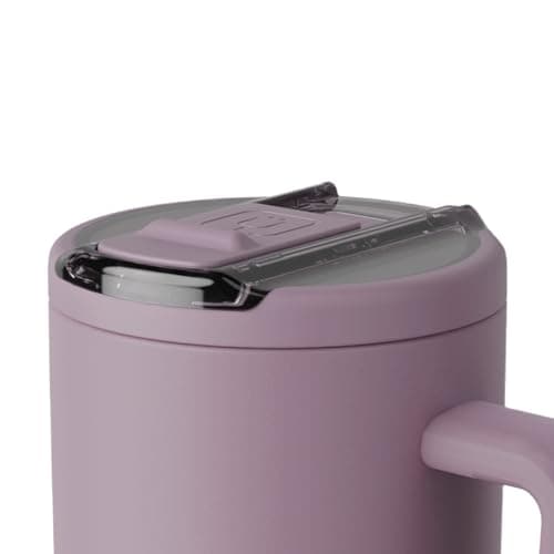 BrüMate Era Flip 30oz Tumbler with Covered Flip Down Straw | 100% Leakproof Insulated Tumbler | Made of Stainless Steel | Cup Holder Friendly Base | 30oz (Lilac Dusk) — view 2