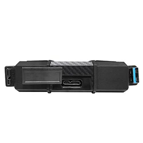 ADATA HD710 Pro - 4 TB External Hard Drive - Shockproof, Waterproof & Dustproof - Durable Storage - For Gamers, Students & Professionals - Mac, PC & Linux Compatible - Black - AHD710P-1TU31-CBK — view 2