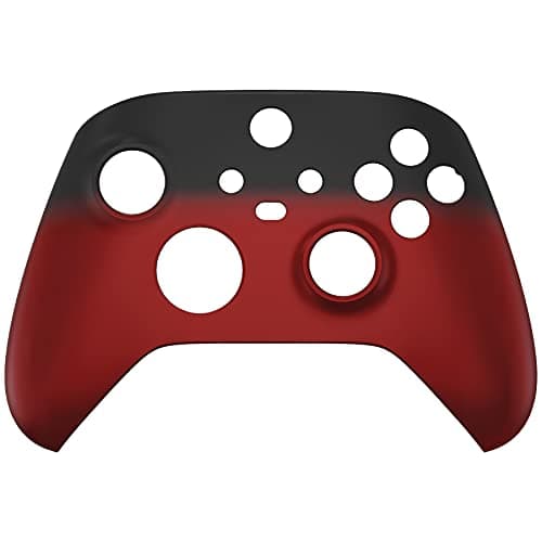 eXtremeRate Replacement Shell for Xbox Series X & S Controller - Personalized Upgrade - Shadow Red Soft Touch Grip Custom Cover Case Faceplate for Xbox Core Controller [Controller NOT Included] — view 7