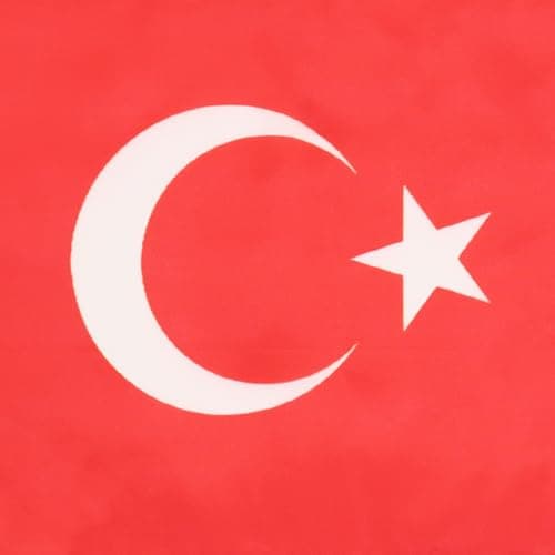 AZ FLAG Turkey Flag 18'' x 12'' cords - Turkish SMALL flags 30 x 45cm - Banner 18x12 in — view 2