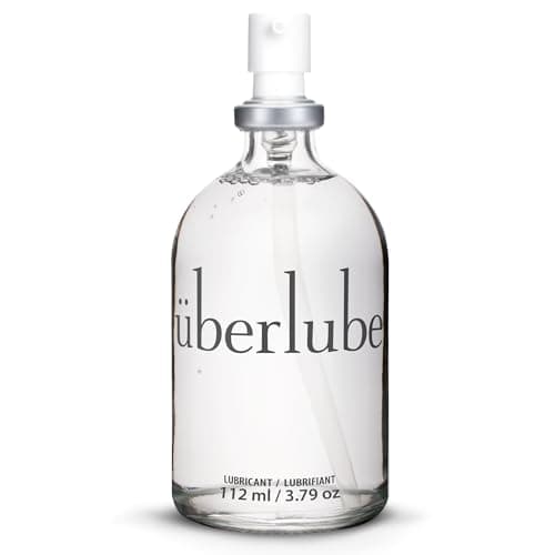 Uberlube Premium Silicone Lube (112 ml) Unscented, Long Lasting Lube, Waterproof, Ultra Smooth Performance, Personal Lubricant for Privacy & Toys, Vaginal & Anal Use, OBGYN Recommended