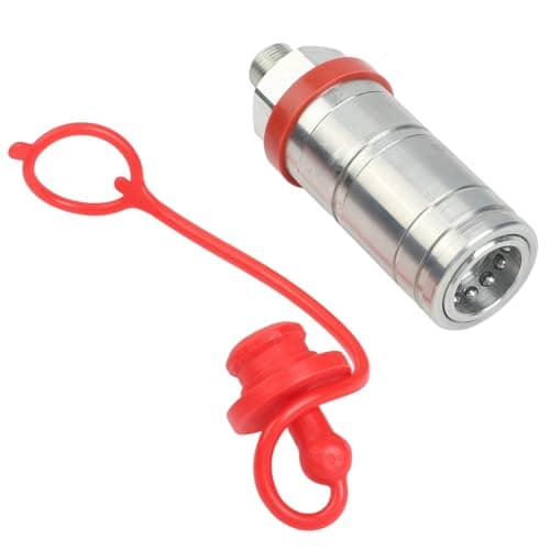 Hydraulic Breakaway Coupler 3C001-82010 for Kubota Tractors M5140 M6040 M7060 M9540, Metal Quick Disconnect Connector with One-Way Valve for Easy Maintenance and System Safety — view 5