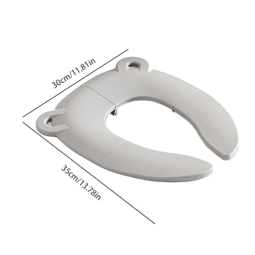 Portable Children Toilet Seat, Non Slip Kids Cushion, Animal Shaped Potty Pad with Secure Fit, Lightweight Travel Toilet Accessory, Foldable Kids Seats, Bathroom Training Tool for Childrens — view 4