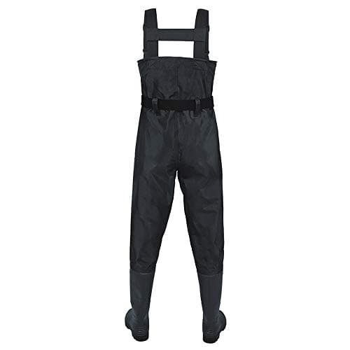 Night Cat Waterproof Fishing Waders: Hunting Chest Wader with Bootfoot Belt Breathable Lightweight Black Size Men 11 Women 12 — view 2