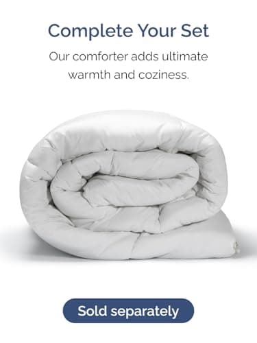 Extra Deep Queen Sheet Set - 6 Piece Breathable and Cooling Sheets - Hotel Luxury Bed Sheets Set - Easy & Secure Fit - Soft, Wrinkle Free and Comfy Sheets Set - White Sheet Set with Extra Deep Pockets — view 7