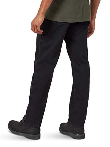 Rustler Classic Men's Relaxed Fit Jean, Black, 33W X 32L