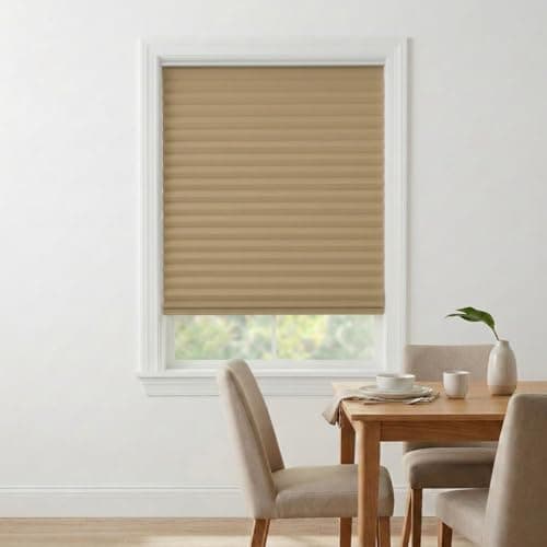 Cordless Cellular Honeycomb Shade, 21 to 72 Wide x 24 to 72 High, Antique Linen, Light Filtering — view 3