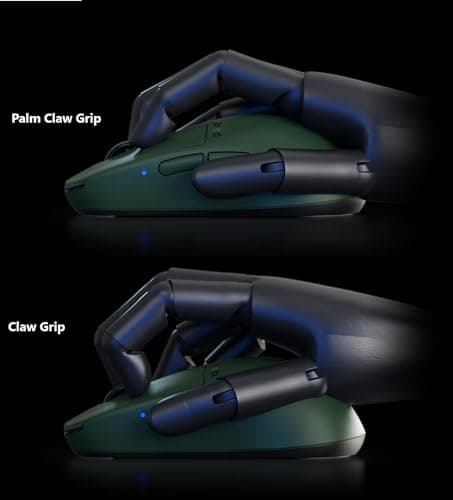 Pulsar X2H (High Hump) Mini Founder's Edition Wireless Gaming Mouse, Ultra Lightweight 1.82oz (52g),Symmetrical, 4K Dongle included,2.4 Ghz,1ms Polling Rate,26k DPI,PAW3395 Sensor (Green,Ambidextrous) — view 4