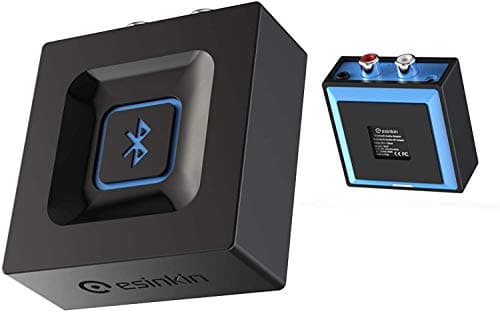 Bluetooth Audio Adapter for Music Streaming Sound System, Esinkin Wireless Audio Adapter Works with Smartphones and Tablets, Bluetooth Receiver for Home Stereo — view 6