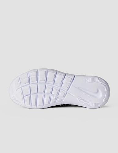 Nike Big Kid's Flex Runner 4 Running Shoe, Black/Black-White, 4Y — view 2