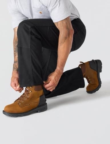 Carhartt Men's Rugged Flex Rigby Dungaree Work Pants, Black, 36W x 32L — view 5