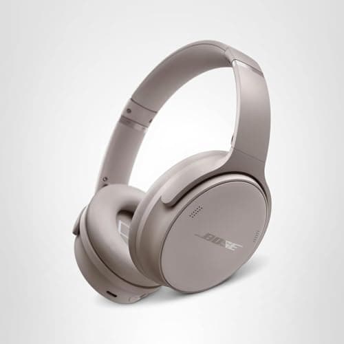 Bose QuietComfort Headphones - Wireless Bluetooth Headphones, Active Over Ear Noise Cancelling and Mic, USB-C Charging, Deep Bass, Up to 24 Hours of Playtime, Sandstone — view 7