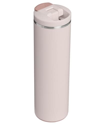 Stanley AeroLight Transit Bottle 16 oz | Locking Drink Through Lid | Leak Resistant Water Bottle or Coffee Travel Mug | Lightweight Insulated Stainless Steel | BPA-Free | Rose Quartz — view 2
