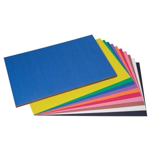 Prang (Formerly SunWorks) Construction Paper, 10 Assorted Colors, 12" x 18", 50 Sheets — view 3