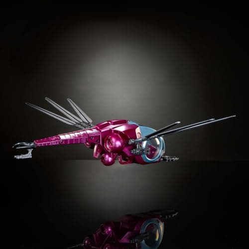 Masters of the Universe 2026 Movie Accurate Origins Fright Fighter Vehicle, 5.5 Inch Skeletor Whip with Moving Wings & Claws, Bendable Tail — view 4