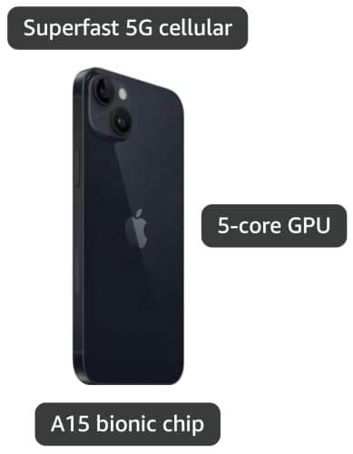 Apple iPhone 14 Plus, 128GB, Midnight - Unlocked (Renewed) — view 2