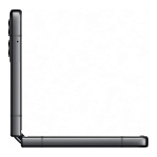 Samsung Galaxy Z Flip4 5G (128GB) Galaxy AI, 6.7" 120 Hz Foldable Display, 12MP+12MP Rear, Flex Mode - Graphite (Renewed)