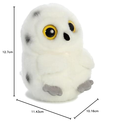 Aurora Hoot Owl Rolly Pet Plush Stuffed Animal 5" — view 5