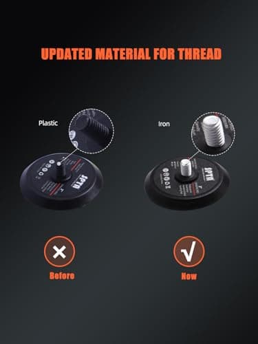 SPTA Cordless Mini Car Polisher, 12V Micro Cordless Scratches Killer Car Polisher RO/DA Mini Car Polisher for polishing, Sanding and Cleaning — view 4