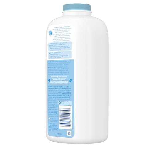 Johnson's Baby Powder with Naturally Derived Cornstarch, Aloe & Vitamin E – Hypoallergenic for Delicate Skin, Free of Parabens & Dyes, Gentle Care for Babies & Adults, 623 Grams — view 5