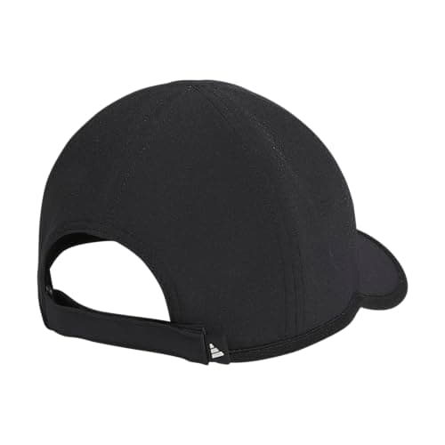 adidas Women's Superlite Hat – Lightweight Moisture-Wicking Cap for Workout and Training, Black/White/3, OSFA — view 3