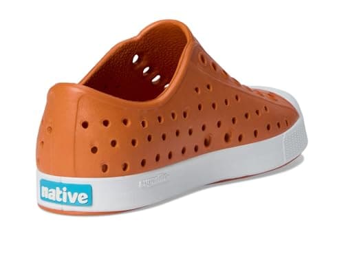 Native Shoes Jefferson Kids Slip-On Sneaker, Mars Orange/Shell White, 12 Little Kid — view 4