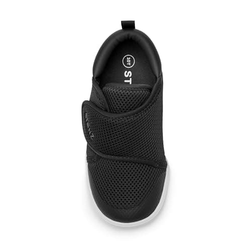 Stonz Cruiser™ Original Toddler Shoes – Breathable, Vegan, with Adjustable Fit Black — view 5