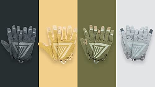 Glove Station The Impulse High Dexterity Shooting Gloves, Touchscreens Compatible, Lightweight Design Extra Snug Fit for Men Outdoor Sports Airsoft Utility, Tan, Small — view 4