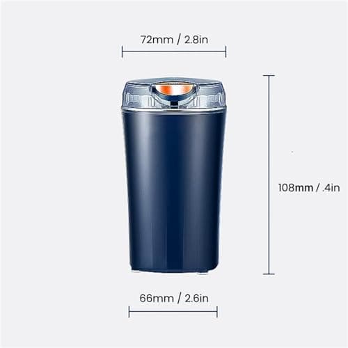 Coffee Grinder for Kitchen, 200W Powerful Electric Spice Herb Grinder Dry Comes with Removable Stainless Steel Blades, Large Capacity Suitable for Grinding Spices, Herbs, Coffee Beans, Grains, Nuts