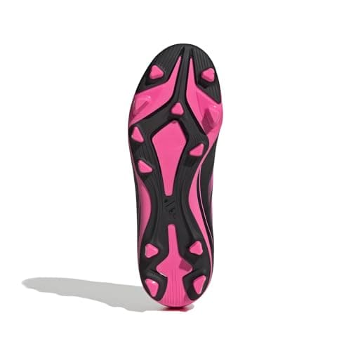 Adidas Unisex-Kids Goletto IX Firm Ground/Multi Ground, Black/Lucid Pink/Black, 6 — view 3
