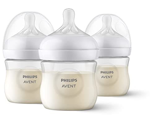 Philips Avent Natural Baby Bottle with Natural Response Nipple (Slow Flow, Flow 2), 4oz, 3-pack, SCY900/03 — view 11