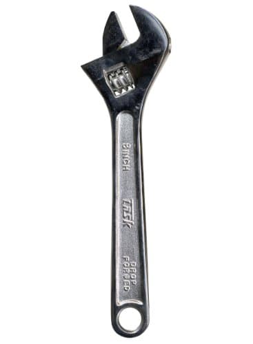 Task Tools T7908 Adjustable Wrench, 8-Inch
