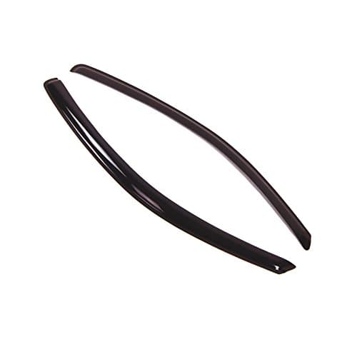 Tuningpros WD2-062 Dark Smoke 2 Pcs Set Window Visor (Outside Mount) Deflector Rain Guard Compatible with 2005-2010 Chevrolet Cobalt Coupe