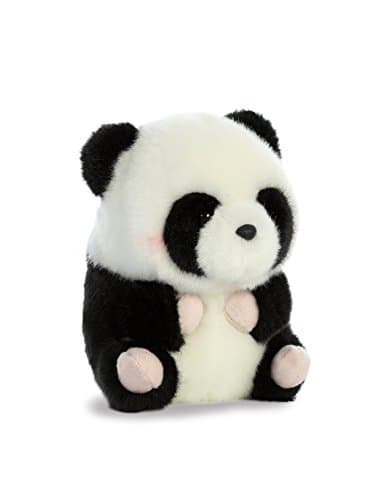 Aurora - Rolly Pet - 5 inch Precious Panda, Black, White — view 2