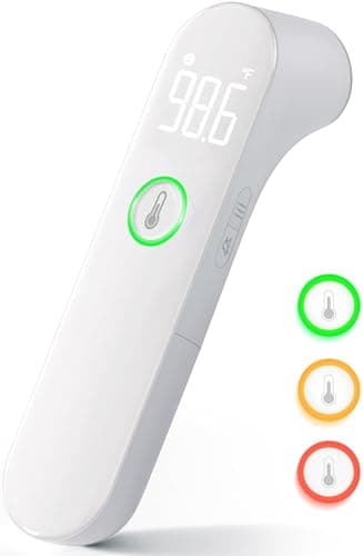 Thermometer for Adults and Kids, Fast Accurate Baby Thermometer, Fever Alarm & Mute Mode, Baby Essentials - Lifetime Support — view 7