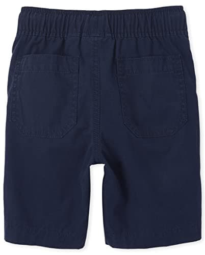 The Children's Place boys Pull on Jogger Shorts, Fin Gray/Flax/Tidal 3 Pack, 6 US — view 2