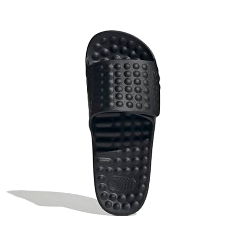 adidas Unisex-Adult Adissage 360Rec, Black/Black/Black, 14 — view 2