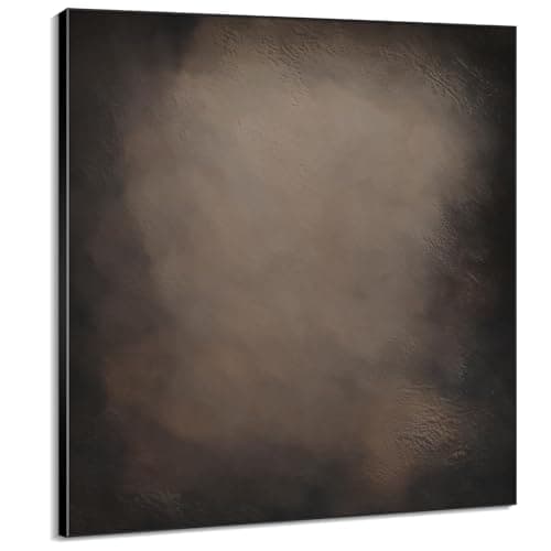 46"x46" XL Framed Wall Art Dark Rustic Grunge Abstract Industrial (Frame Assembly Required)