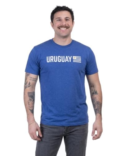 Uruguay Tee Shirt - Uruguayan Pride T-Shirt La Celeste Los Charrúas Camiseta for Men Women - (Adult,XL)