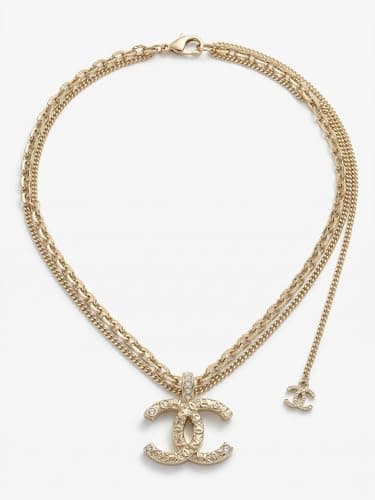 Beaucares 18K Gold Plated Necklace For Women Layered Stacked Pendant Necklaces Hypoallergenic Non Tarnish Birthday Gift Exquisite Jewelry — view 4