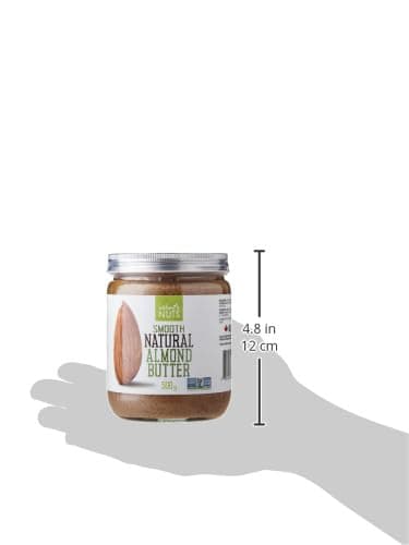 Natures Nuts Nature's Nuts Almond Butter Natural Smooth 500g, 500 Grams — view 3