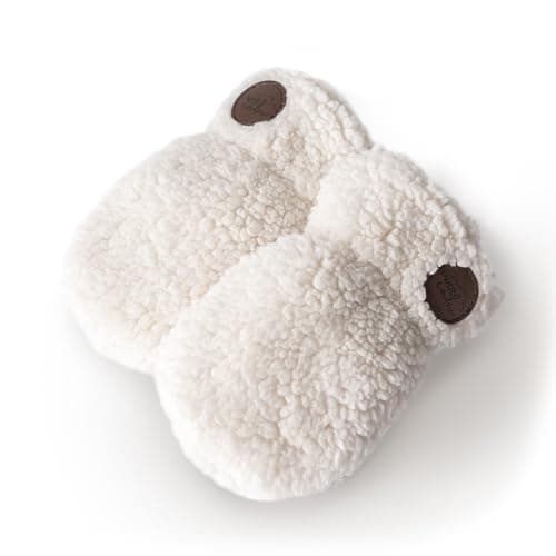 PETIT COULOU Teddy Bear Newborn Baby Gift Box 0-6 Months – Cozy Winter Set with Baby Mittens, Booties, Beanie & Blanket – Perfect New Born Gift for Warmth & Comfort (Sherpa) — view 4