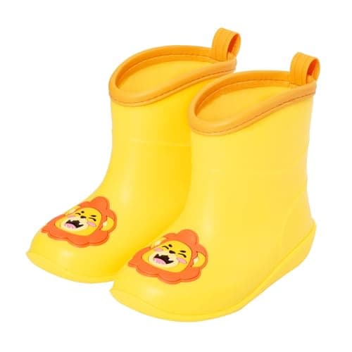FUNCOO PLUS Kids Rain Boots Toddler Rain Shoes Children Waterproof Boots for Boys and Girls