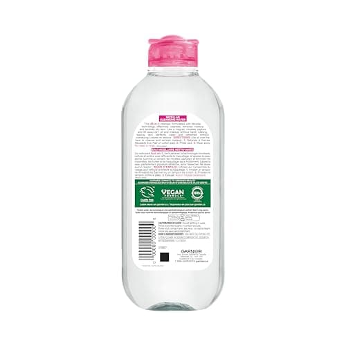 Garnier Micellar Cleansing Water, All-in-One Cleanser & Gentle Makeup Remover, For All Skin Types Including Sensitive. 400ml — view 11